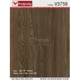 Vinapoly SPC vinyl flooring V3758